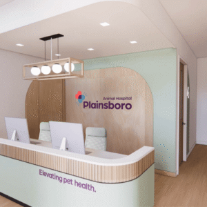 plainsboro animal hospital front lobby